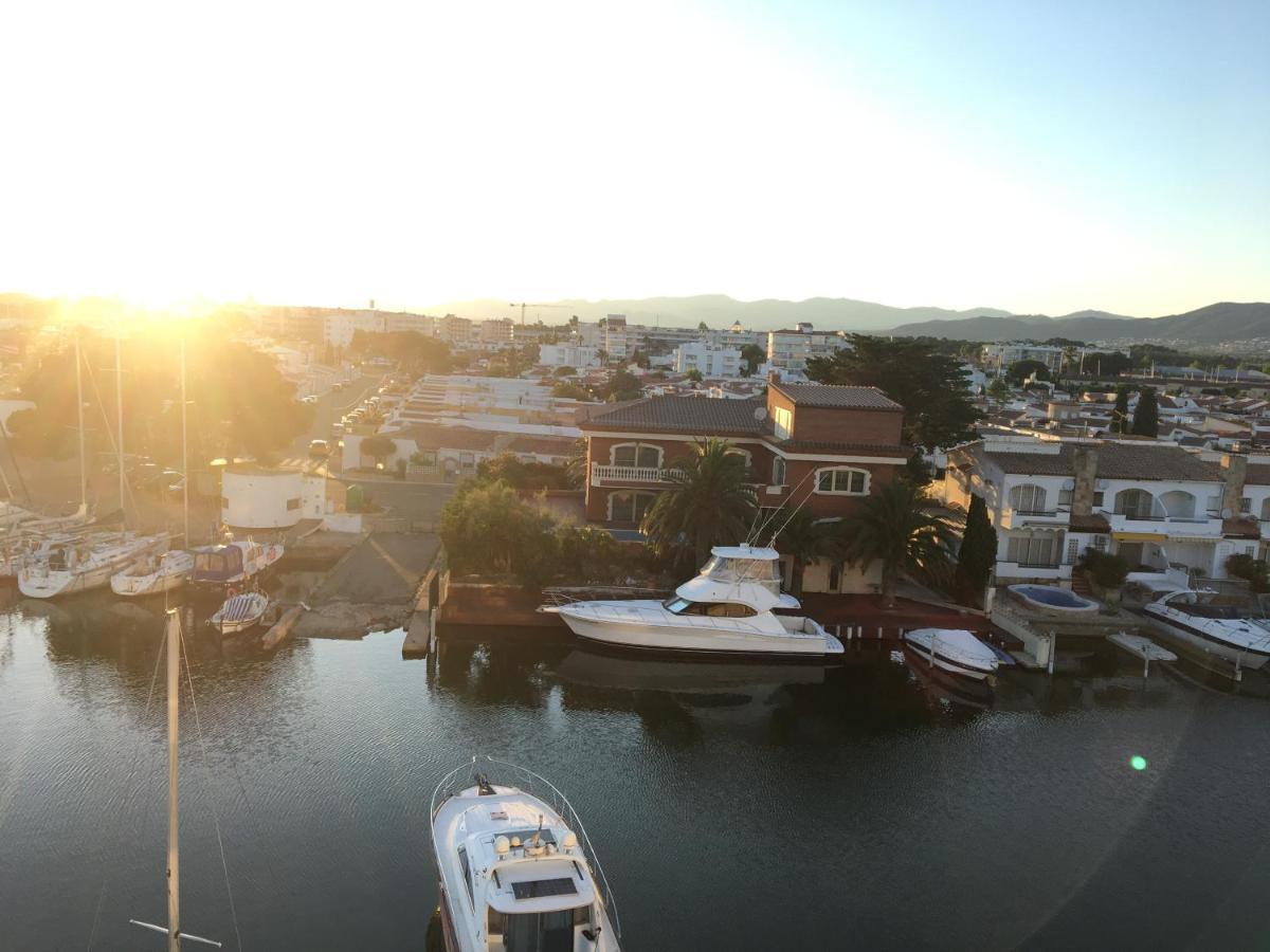 Vue Panoramique Sur La Mediterrannee, Appartement Sur Canal & Proche Plage Roses Dış mekan fotoğraf