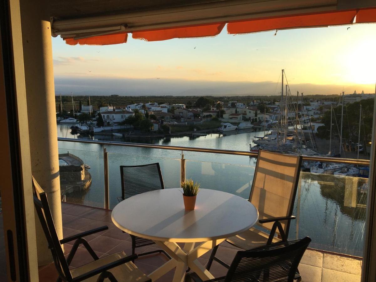 Vue Panoramique Sur La Mediterrannee, Appartement Sur Canal & Proche Plage Roses Dış mekan fotoğraf