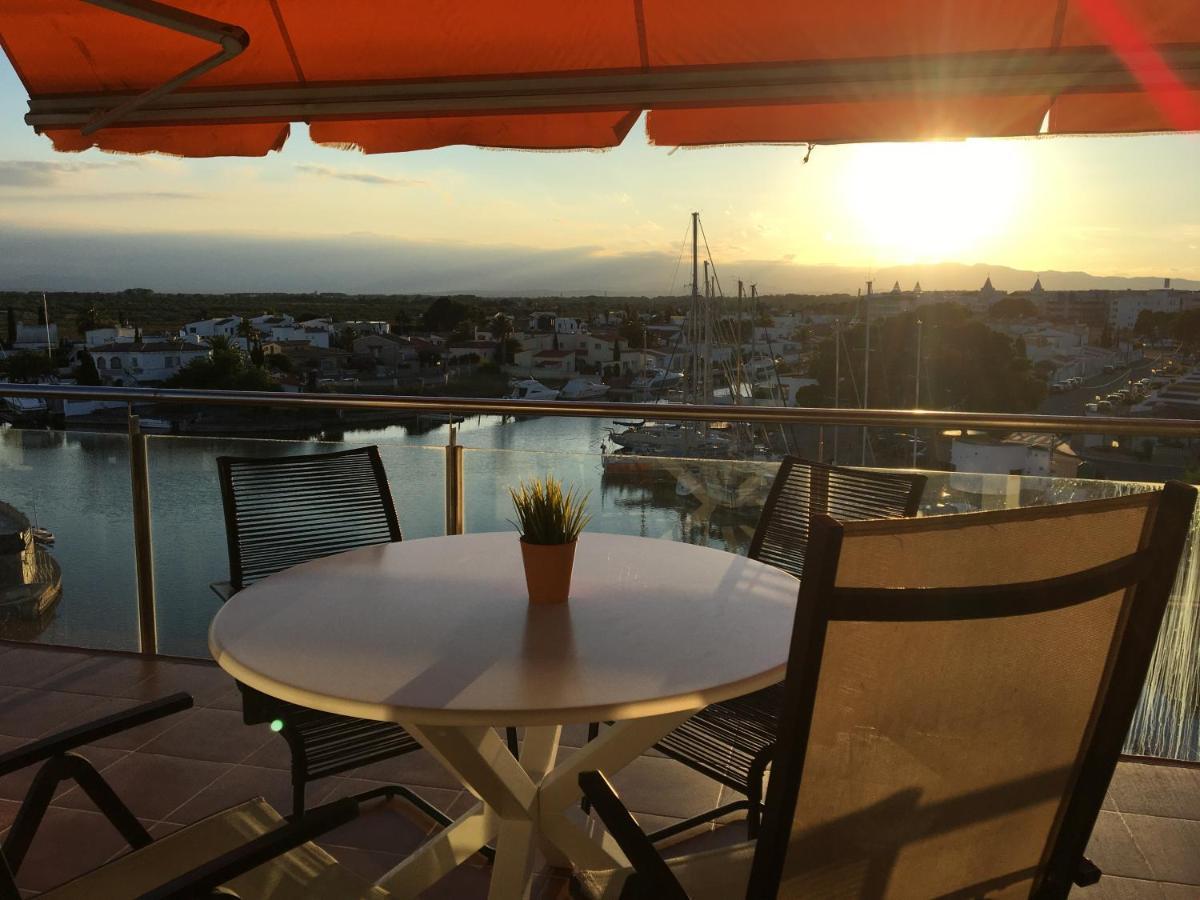 Vue Panoramique Sur La Mediterrannee, Appartement Sur Canal & Proche Plage Roses Dış mekan fotoğraf