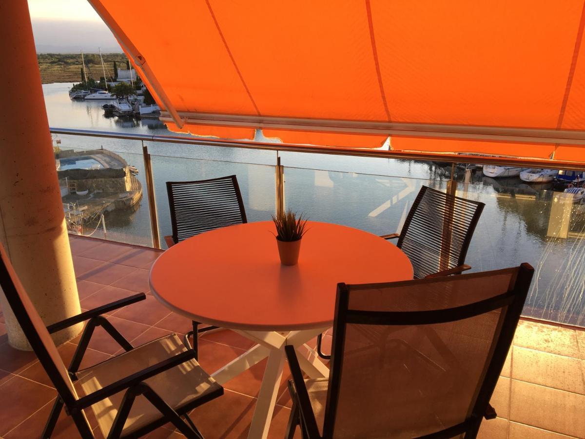 Vue Panoramique Sur La Mediterrannee, Appartement Sur Canal & Proche Plage Roses Dış mekan fotoğraf