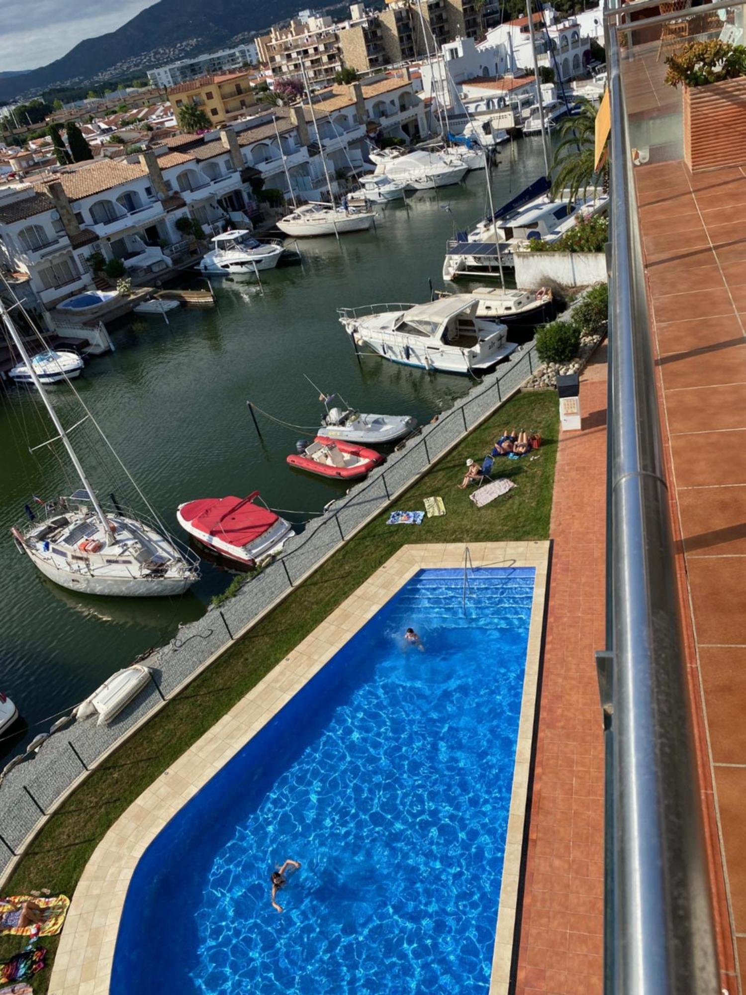 Vue Panoramique Sur La Mediterrannee, Appartement Sur Canal & Proche Plage Roses Dış mekan fotoğraf